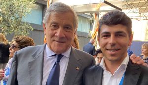 Antonio Tajani e Marco Dettori, Forza Italia Giovani Sardegna Sassari