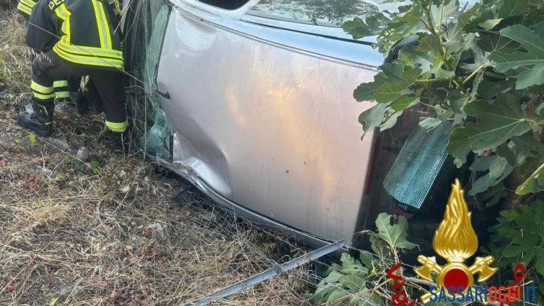 Brutto incidente sulla strada Sassari-Ossi, ci sono 4 feriti