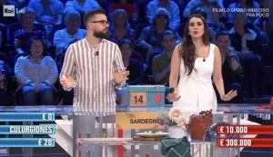 Giorgia e Matteo di Sassari sfidano la fortuna ad Affari Tuoi