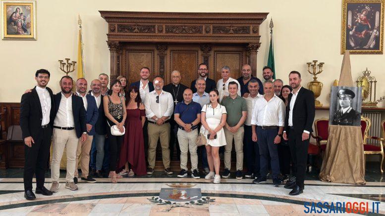 I sindaci del Sassarese da Papa Leone, la sorpresa a monsignor Saba