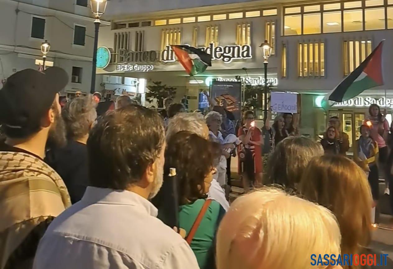 Sassari in piazza contro la guerra, appello per la pace in Palestina