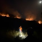 Incendio nelle campagne di Bosa, in cenere due ettari di terreno