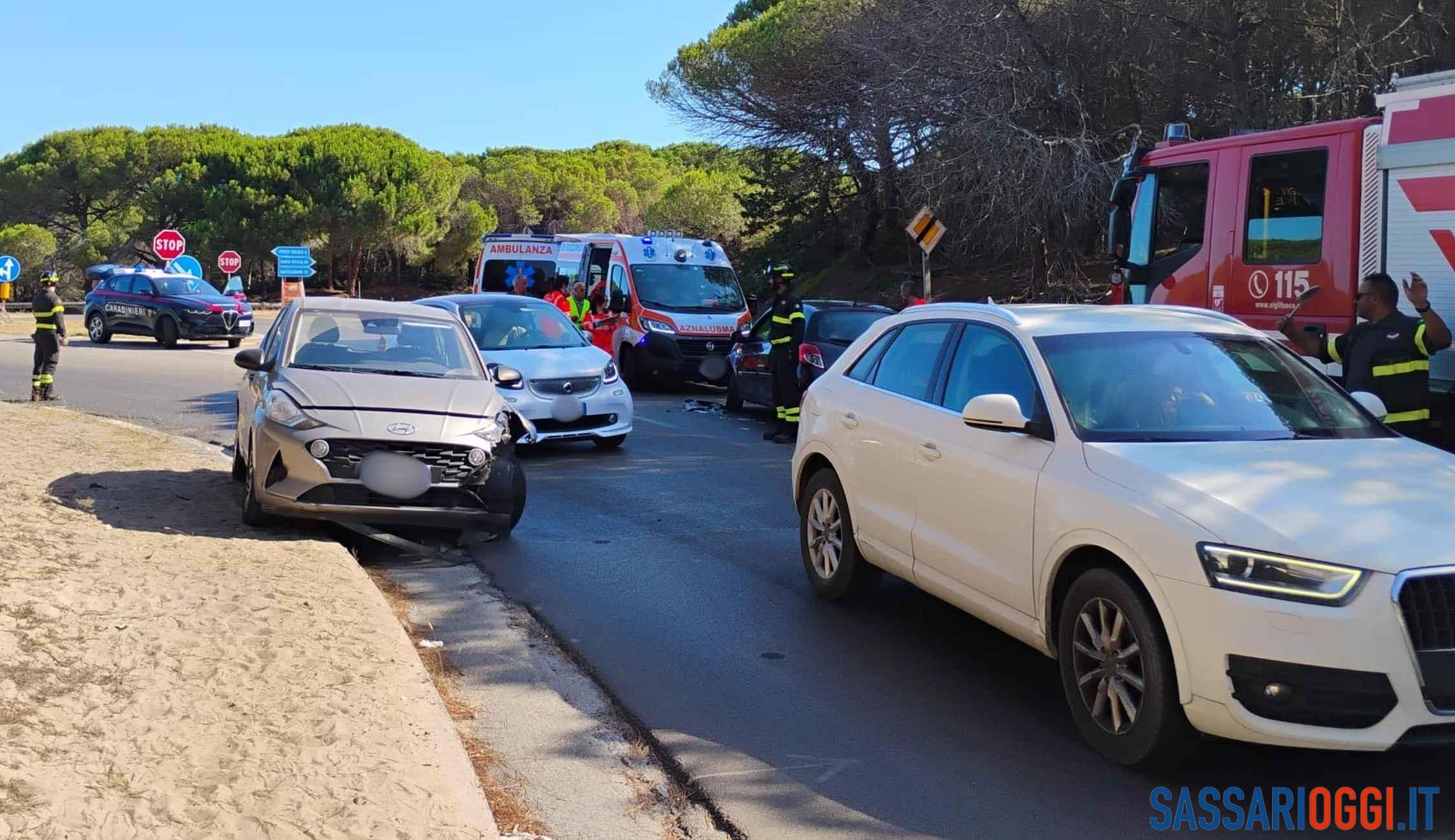 Incidente sulla strada provinciale di Sorso, ci sono feriti