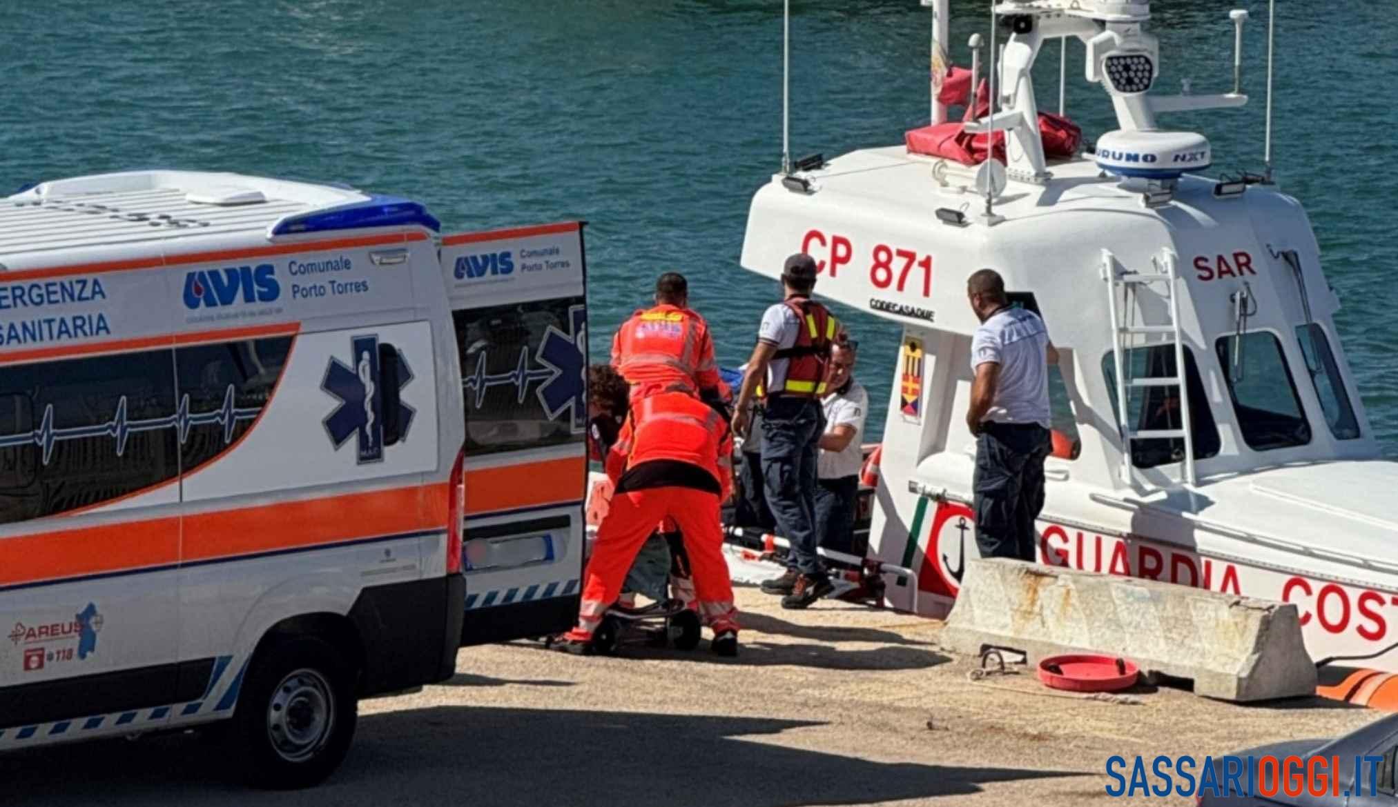 Soccorso via mare per un giovane ferito sull’isola dell’Asinara