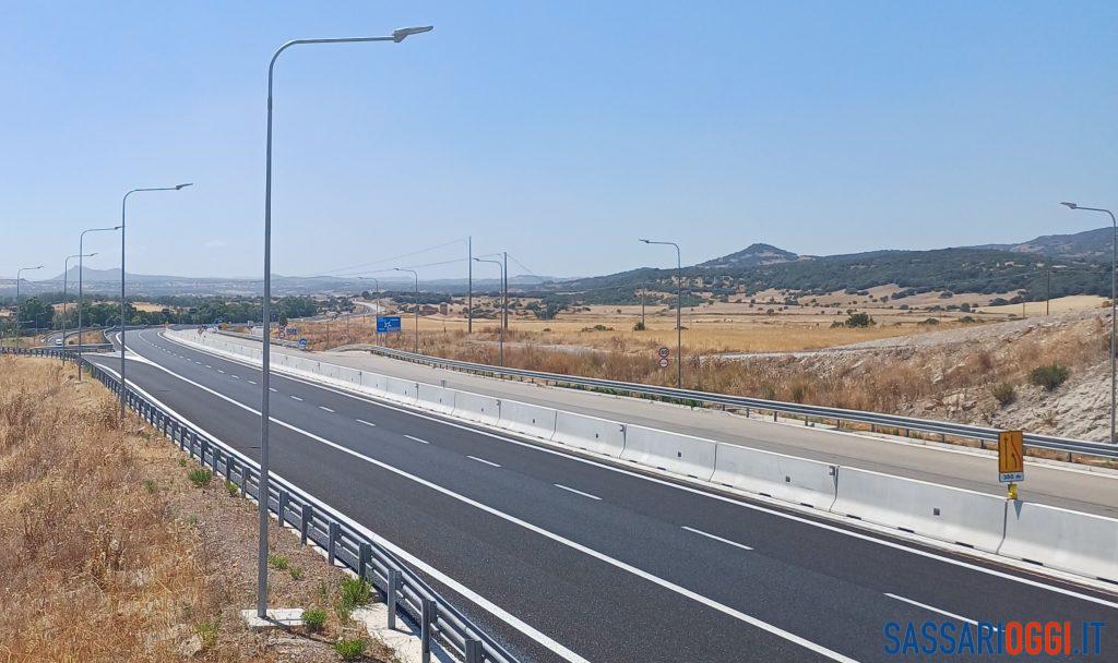 Strada Sassari-Olbia, asfaltato il tratto sulla Ardara-Ozieri