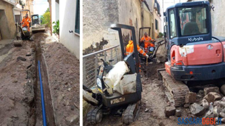 A Osilo nuova pavimentazione stradale e rete idrica Abbanoa