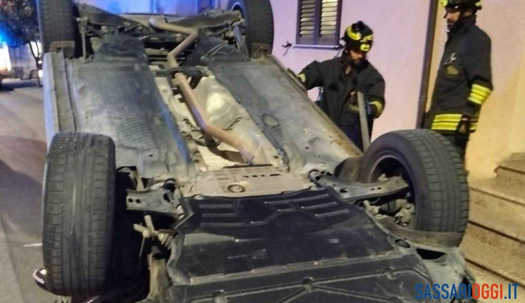 Brutto incidente a Siligo, ferita una donna