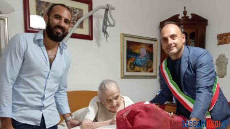 Grande festa a Osilo per i 101 anni di Giovanna Campus