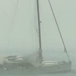 Tempesta a Porto Ferro, barca tedesca si incaglia tra le rocce