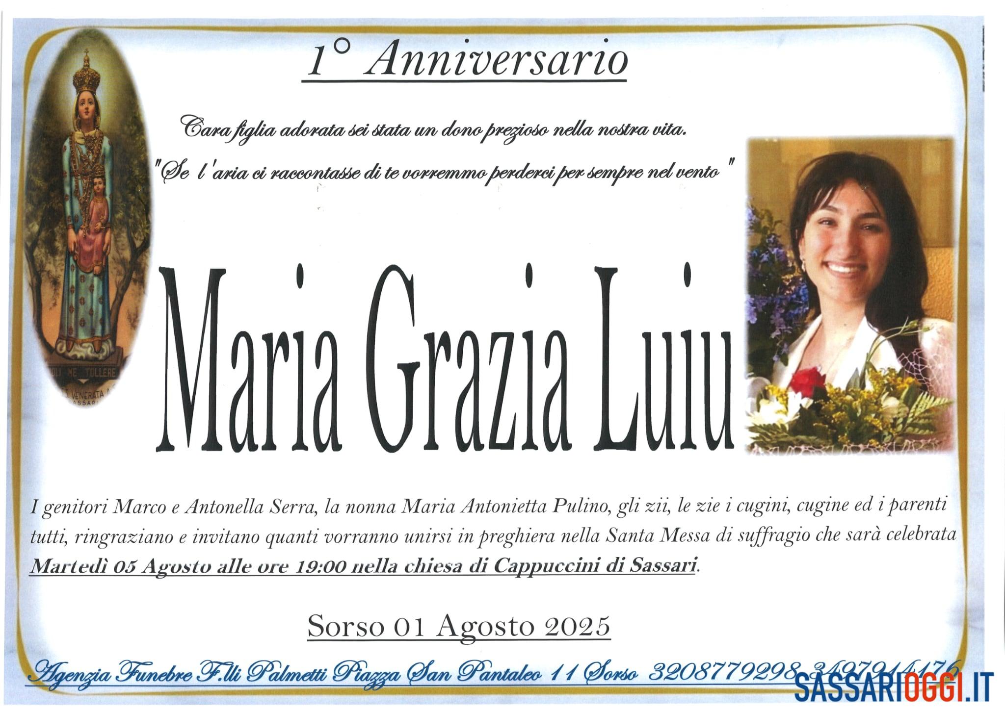 Maria Grazia Luiu
