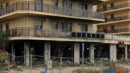 Palazzo bruciato Alghero