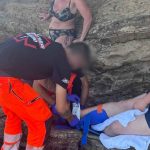 Turista ferito dopo una caduta sulle rocce a Castelsardo