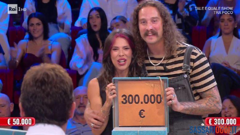 Affari Tuoi, coppia di Sassari vince 300mila euro