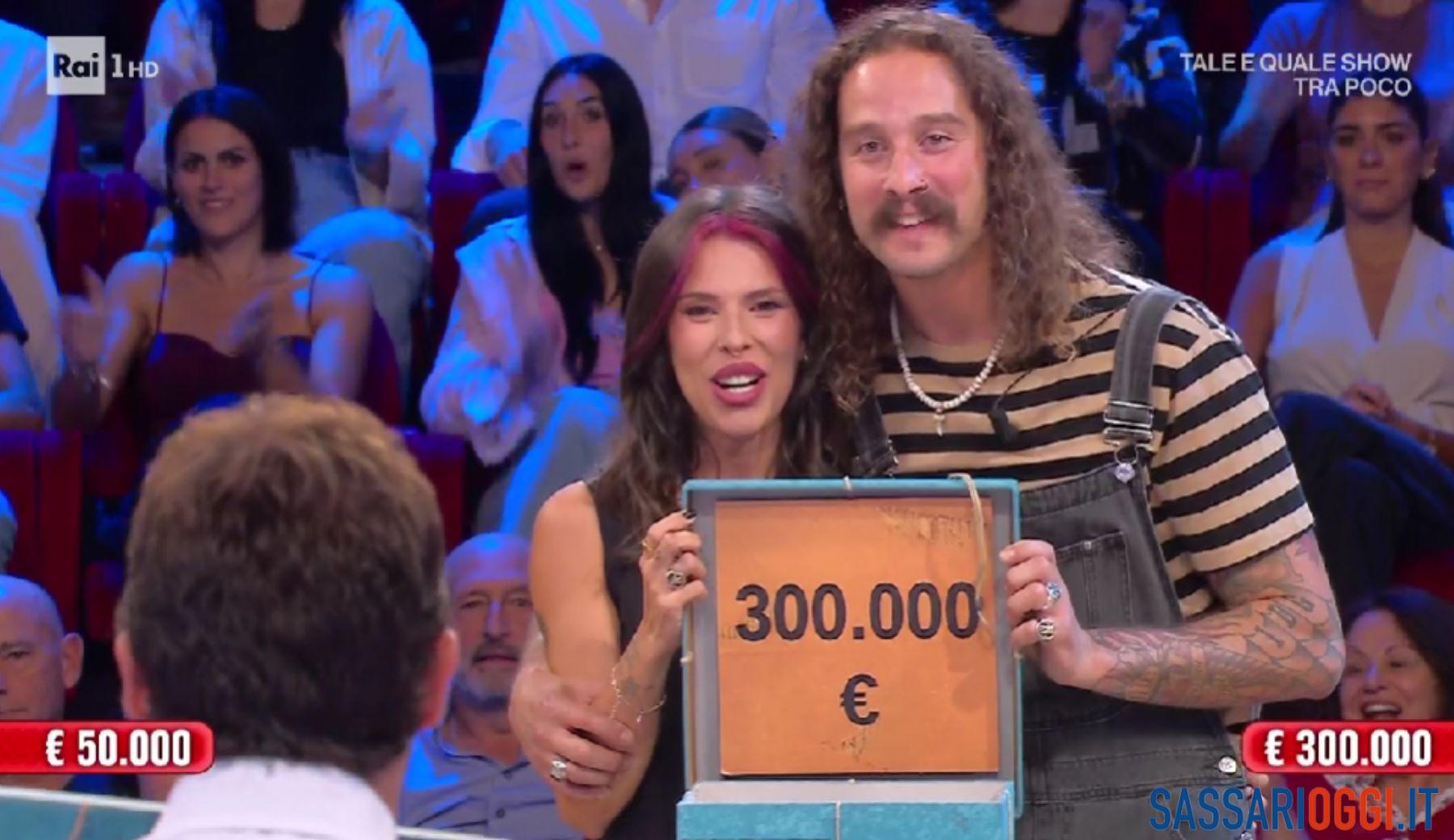 Affari Tuoi, coppia di Sassari vince 300mila euro