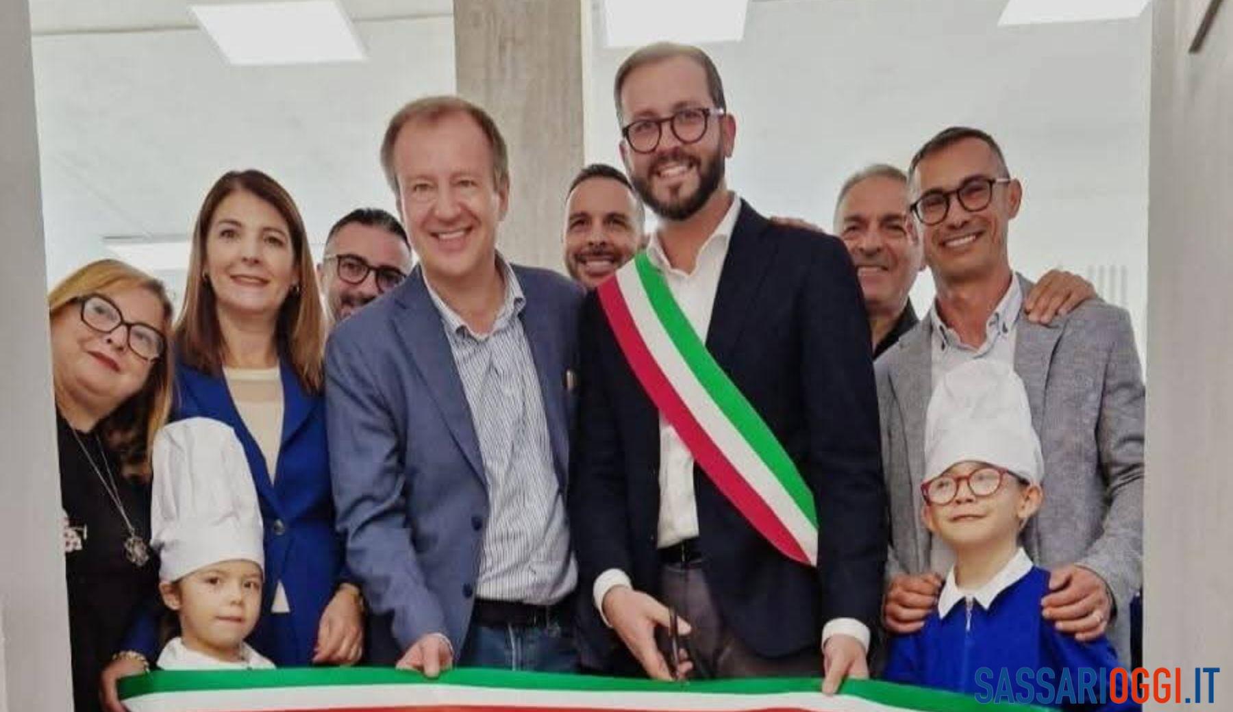 Inaugurazione mensa scolastica Uri