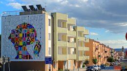 Ploaghe celebra i diritti con il murale di Marco Mattei