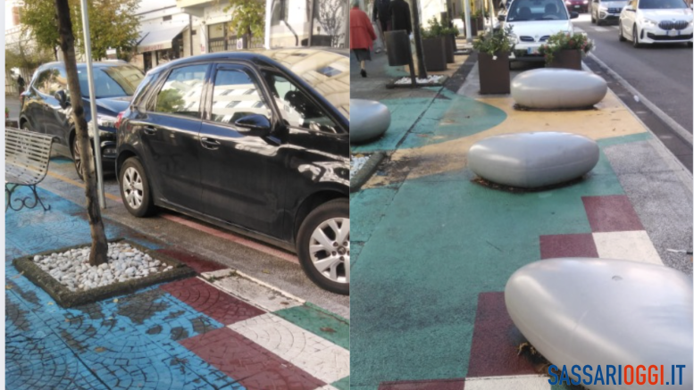 Pista ciclabile viale Italia Sassari