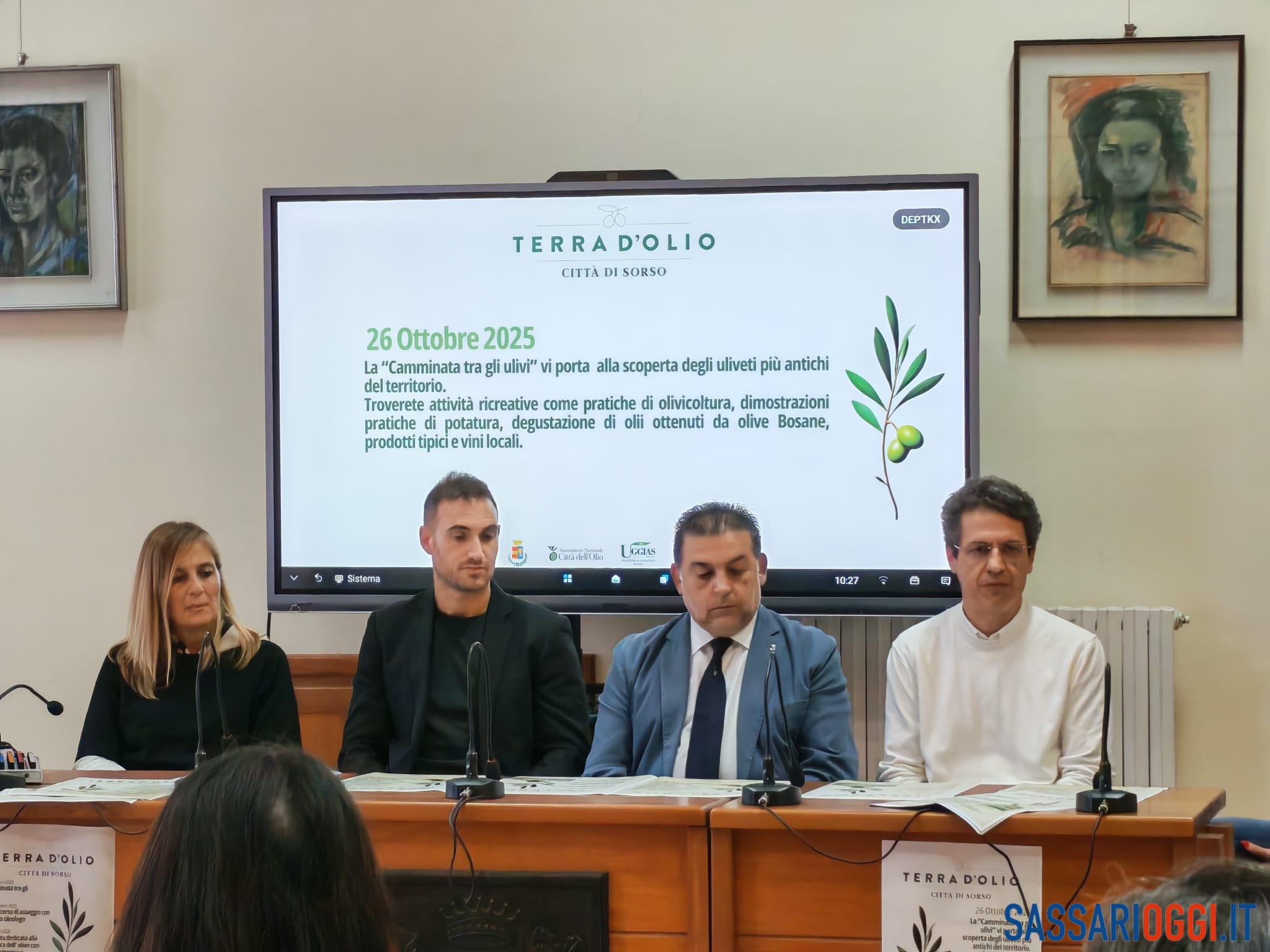 Terra d’Olio 2025 a Sorso, tutti gli eventi da ottobre a giugno