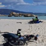 Turisti nell'area protetta dell'Asinara, i carabinieri li multano