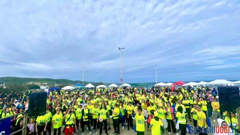 Walking For Life a Platamona, oltre 2.000 partecipanti in cammino