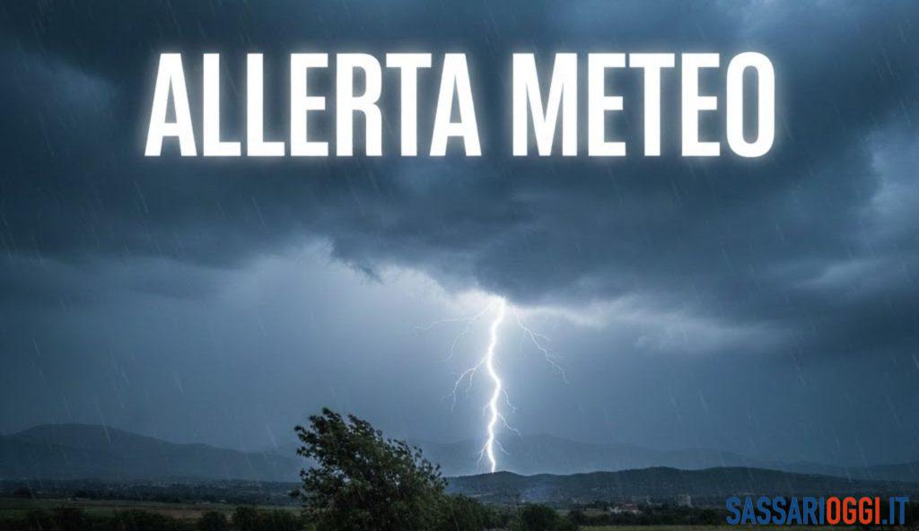 La pioggia non lascia la provincia di Sassari, nuova allerta meteo