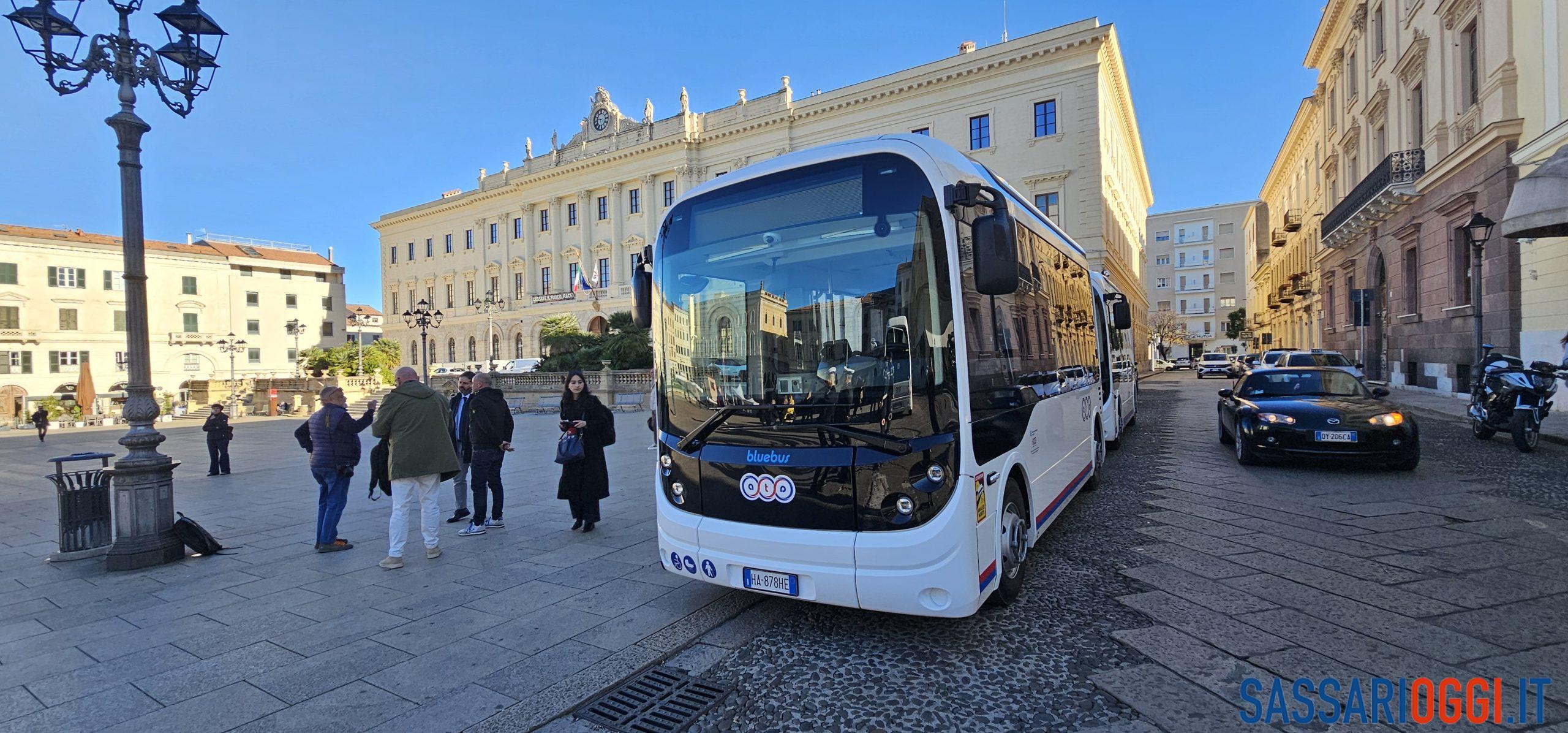 Arrivano tre nuovi bus elettrici a Sassari