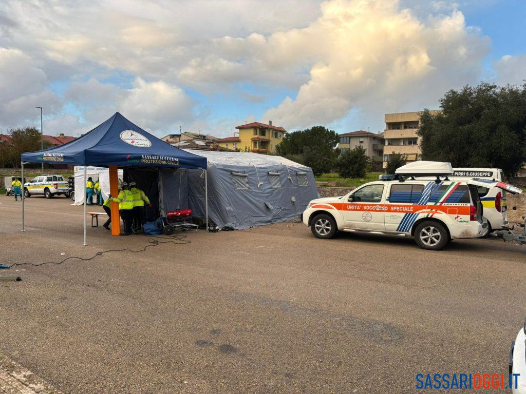 Evacuata la periferia di Sassari, al via i test di protezione civile