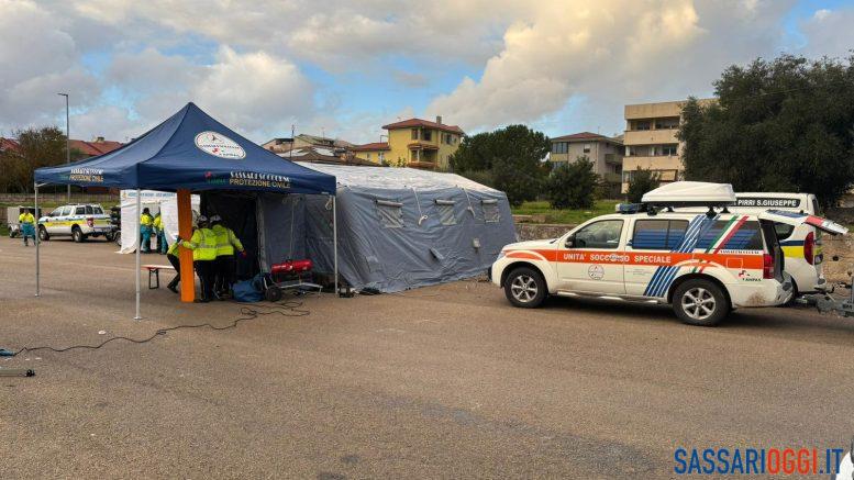 Evacuata la periferia di Sassari, al via i test di protezione civile