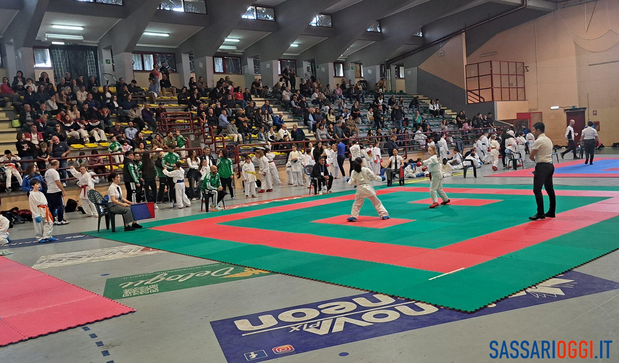 Grande successo per il primo Trofeo Città di Sassari di karate
