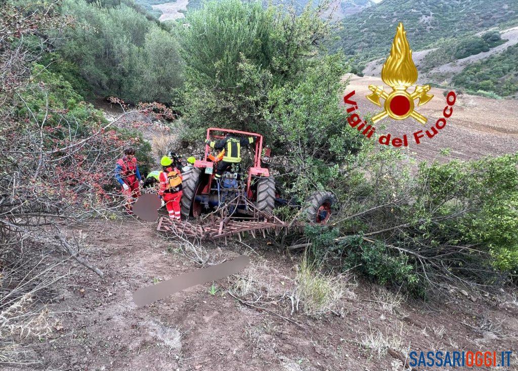 Muore travolto dal trattore, tragedia nelle campagne di Sennori