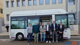 Porto Torres inaugura l'autobus elettrico per una mobilità green
