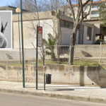 vandali a sassari contro il cestino