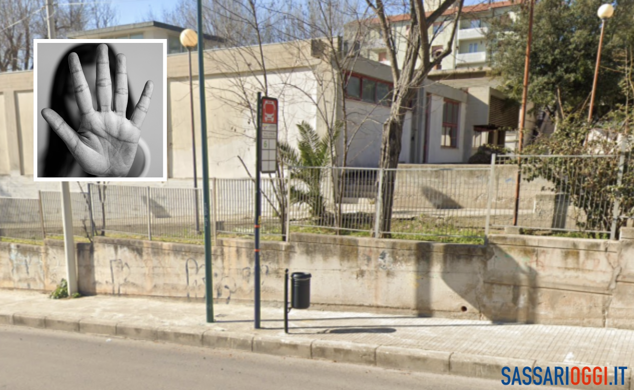 vandali a sassari contro il cestino