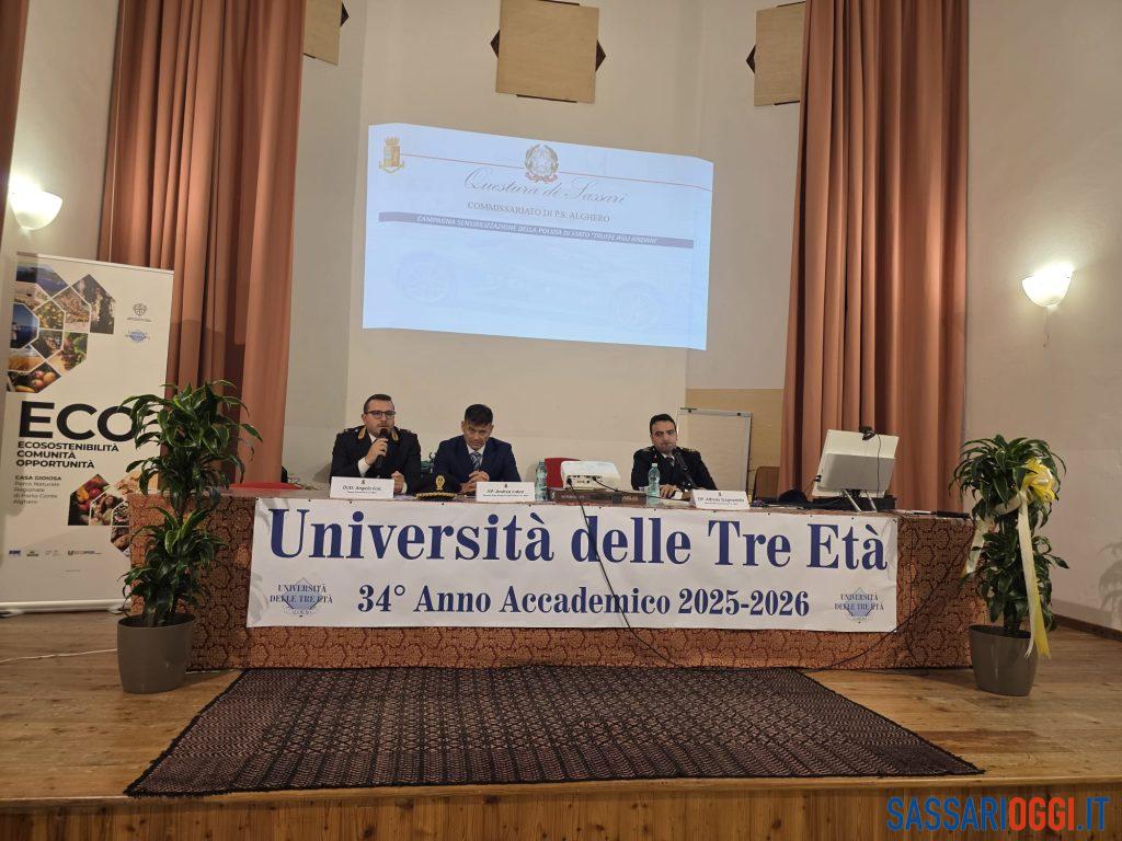 Truffe in aumento ad Alghero, la polizia incontra gli studenti