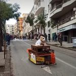 Discesa dei Carruzzi a Sassari tra risate, cadute e adrenalina