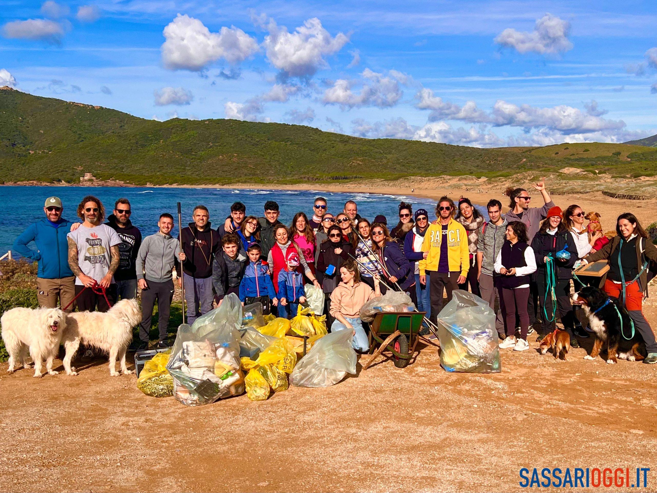 Pulizia a Porto Ferro