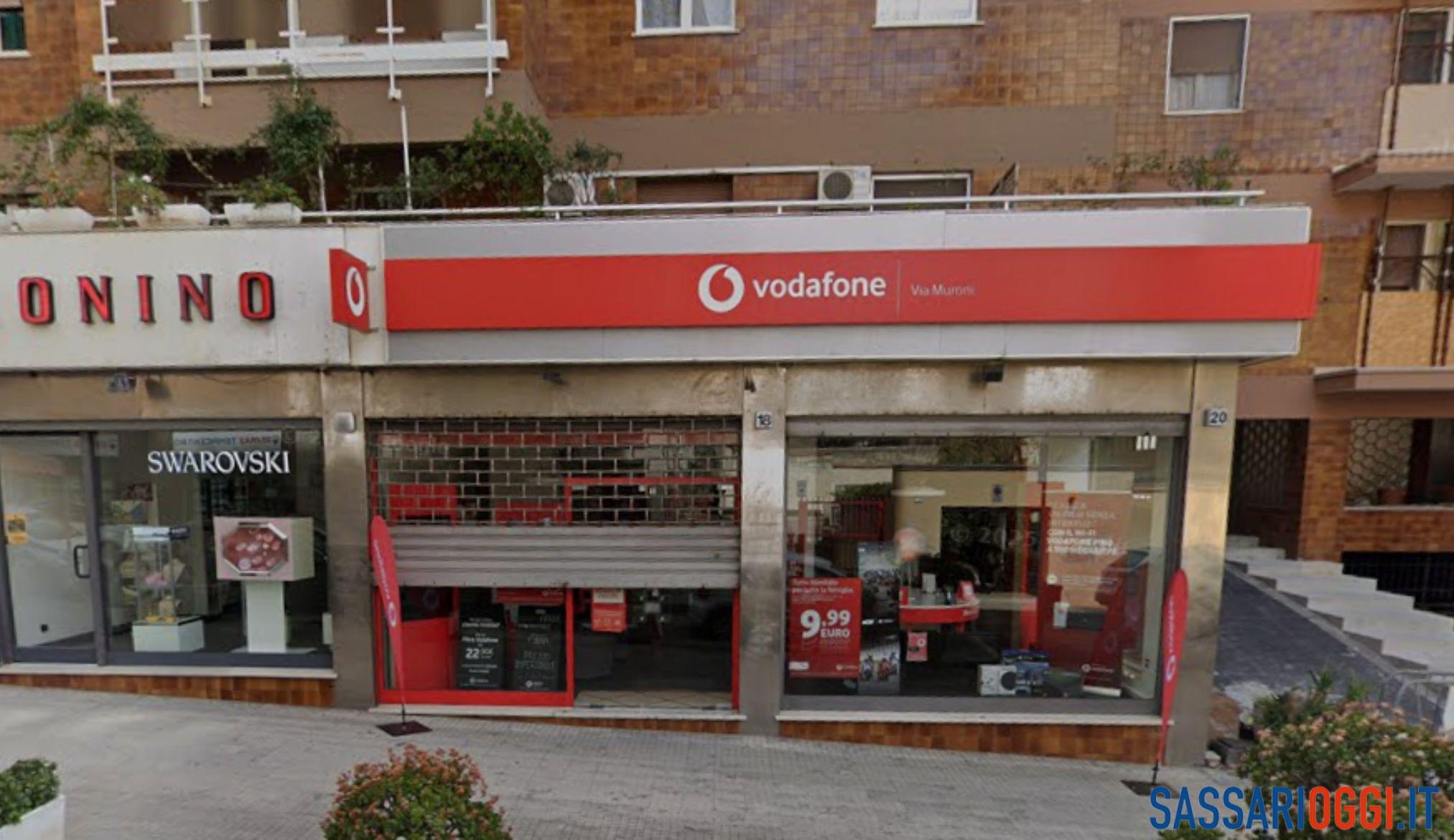Vodafone Sassari, via Muroni