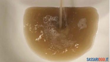 acqua sporca rubinetto torbida