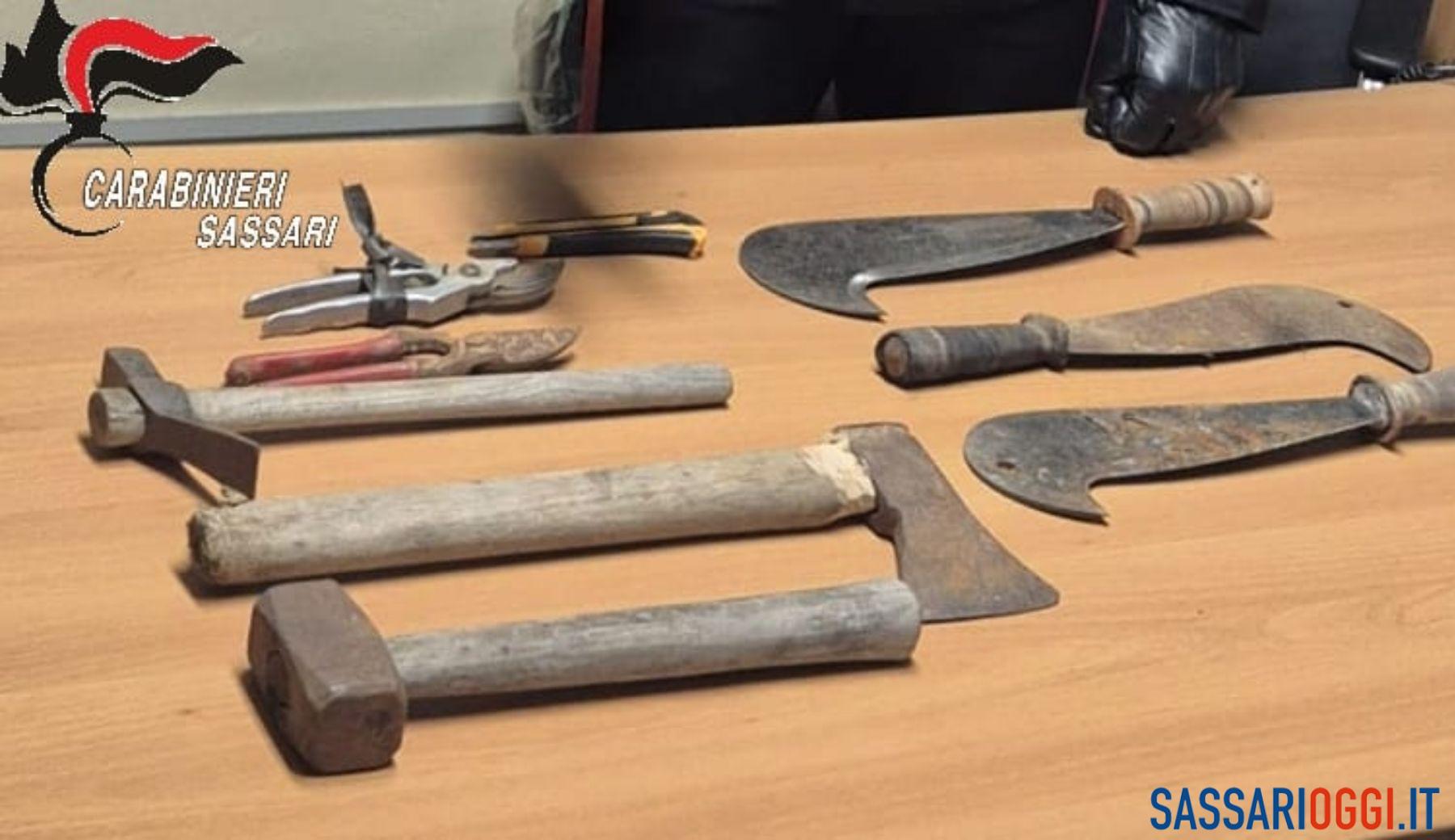 Arresti e denunce in provincia di Sassari, l'operazione dei carabinieri