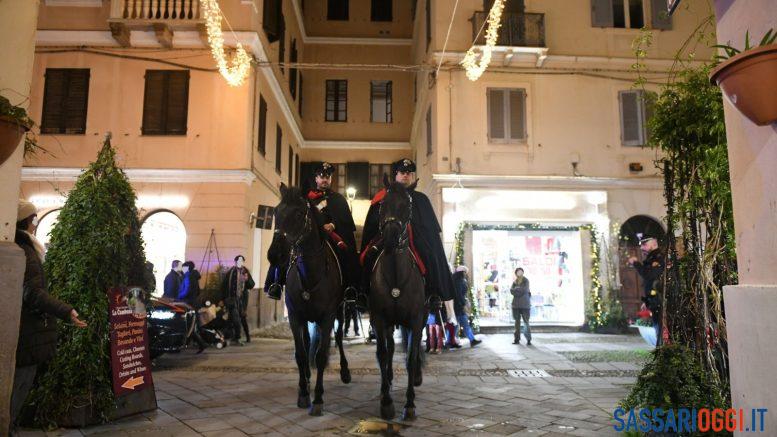 Carabinieri a cavallo Alghero