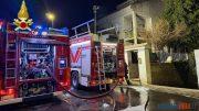 Fuoco casa Tissi