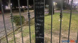 Spaccio di droga, a Sassari compaiono alcune scritte in via Tavolara