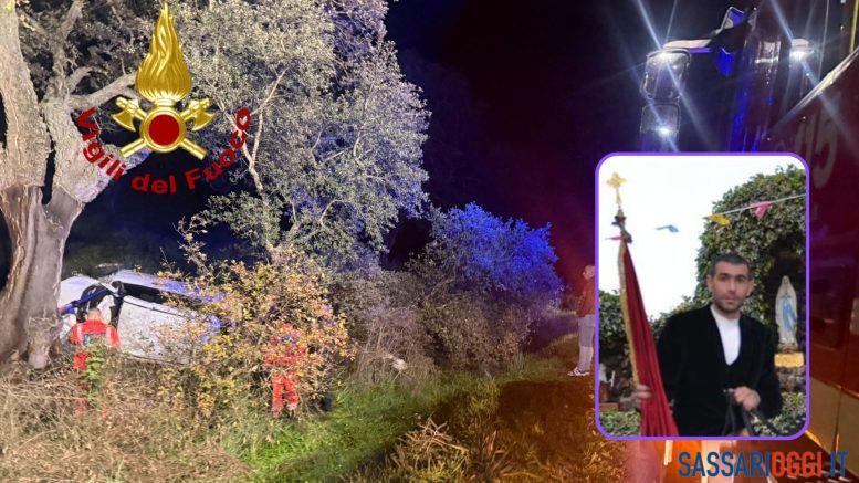 Incidente mortale a Bottidda, addio a Marco Boninu