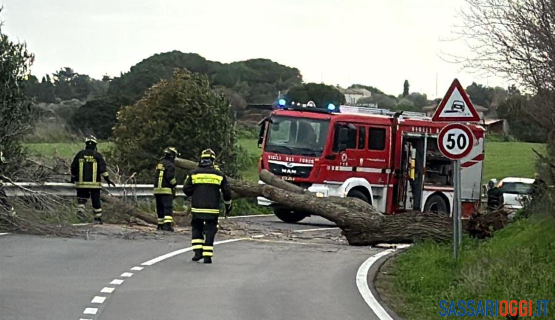 Maltempo a Sassari, caos e disagi in tutta la provincia