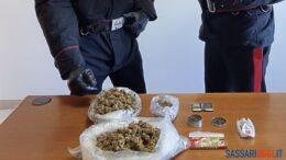 Con la droga pronti allo spaccio, due giovani denunciati a Mores