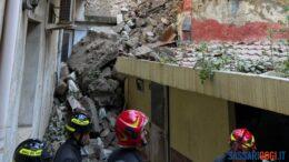 Grande paura a Bosa, due crolli nell'ex Seminario Tridentino