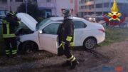 Brutto incidente all'incrocio di Porto Torres, due feriti
