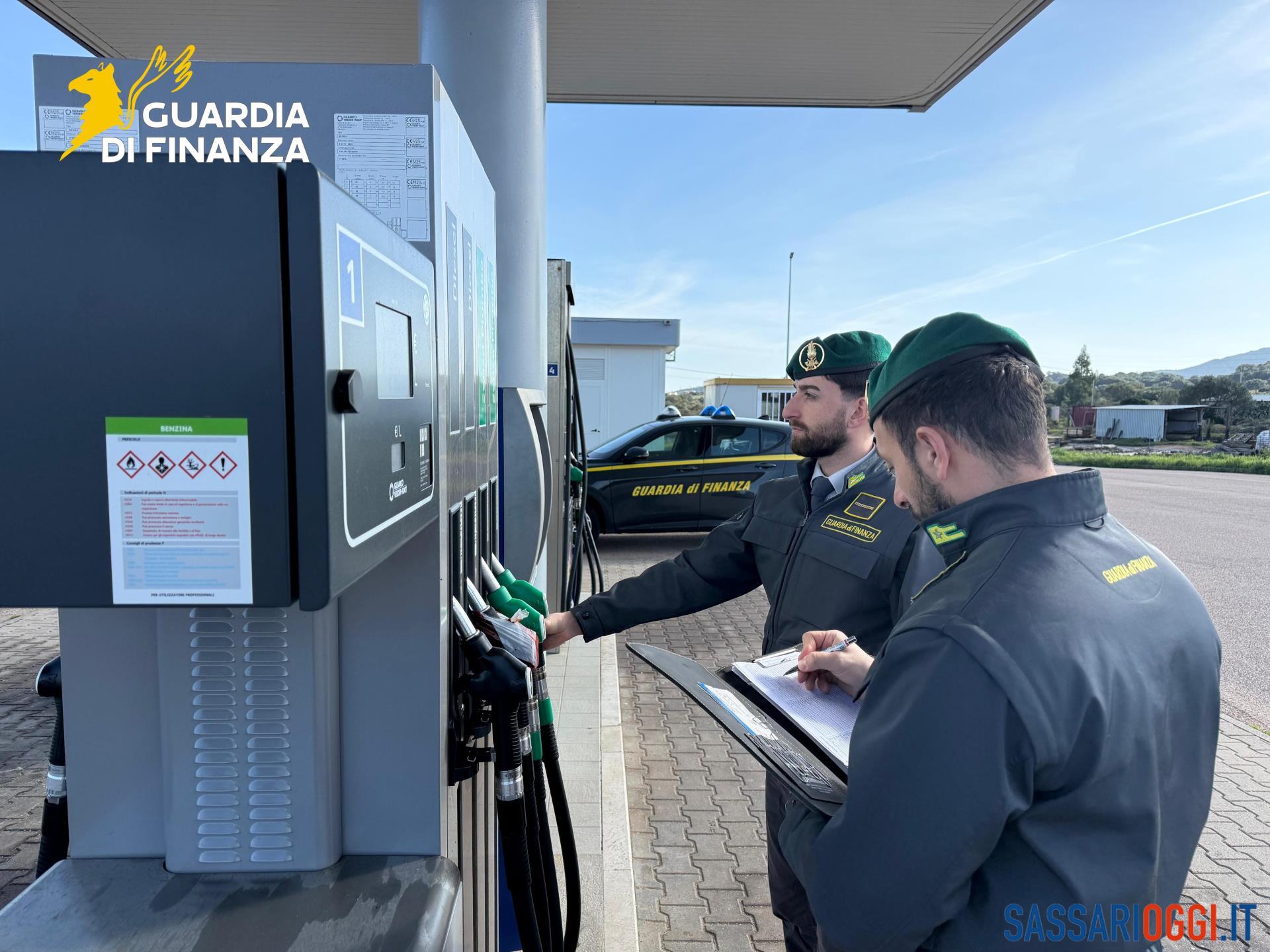 Controlli carburanti a Sassari, raffica di sanzioni ai distributori