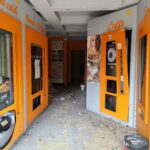 Degrado e incuria sotto il grattacielo di piazza Castello a Sassari