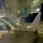 Incendio a Sassari, auto distrutta dalle fiamme al Monte Rosello